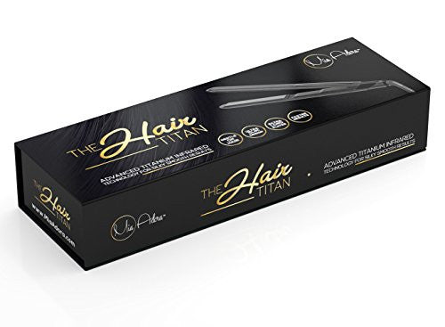 Professional Titanium Hair Straightener with Infrared Technology