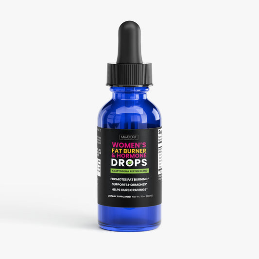 Fat Burner & Hormone Balance Drops | Adaptogen + Peptide Blend for Women (30ml)