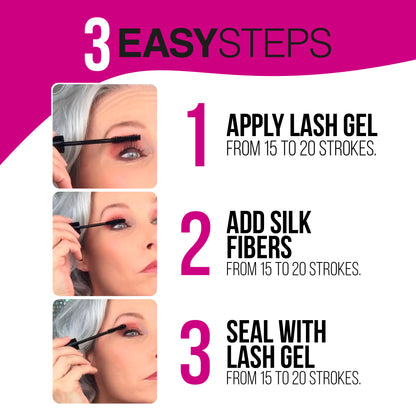 400X Fiber Lash Mascara by Mia Adora- Achieve Stunning, Voluminous Lashes