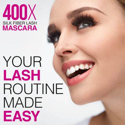 400X Fiber Lash Mascara by Mia Adora- Achieve Stunning, Voluminous Lashes