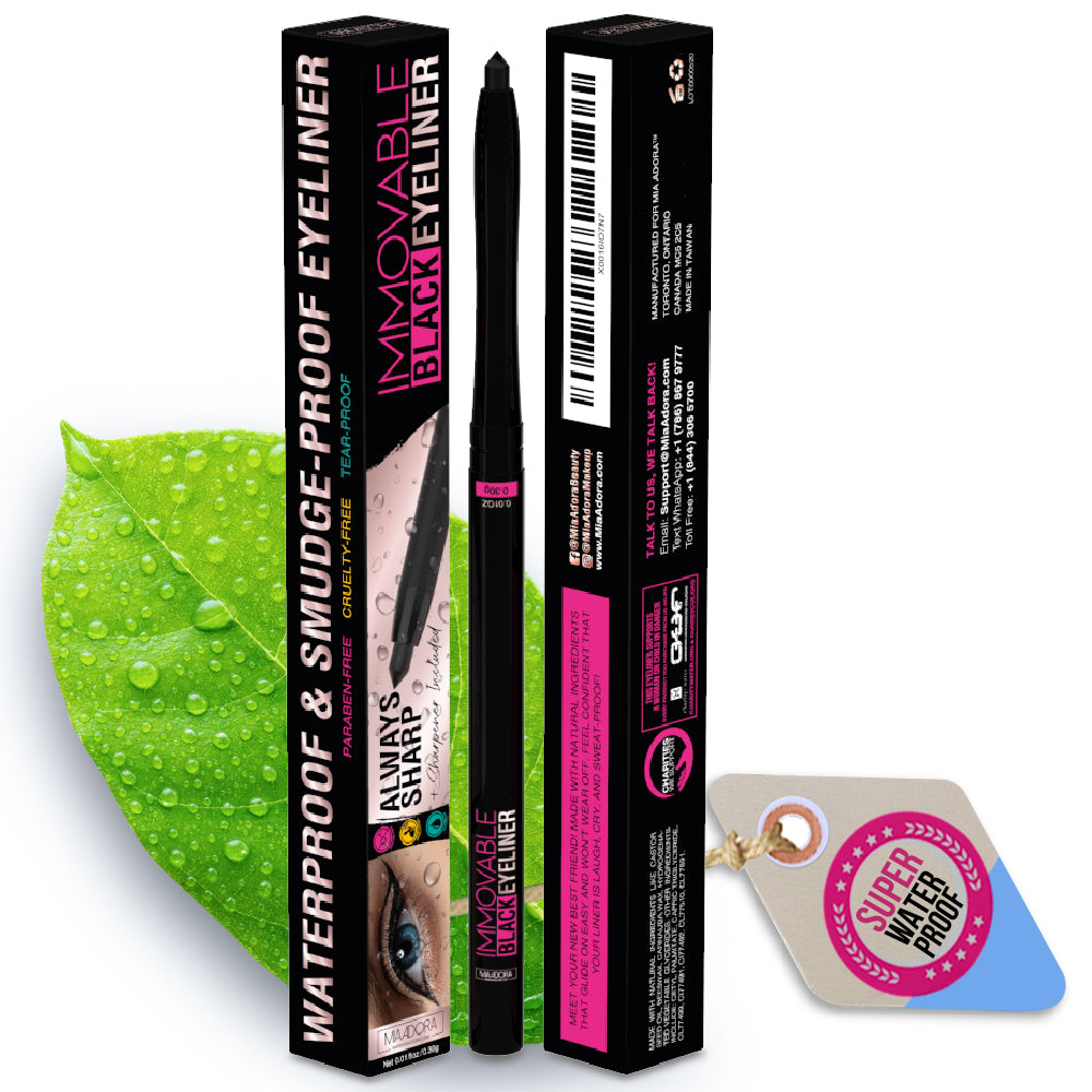 Immovable - Best Black Waterproof Eyeliner Pencil