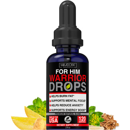 Men's Warrior Fat Burner Drops
