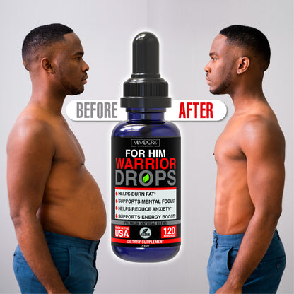Men's Warrior Fat Burner Drops