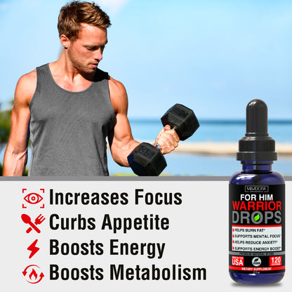 Men's Warrior Fat Burner Drops