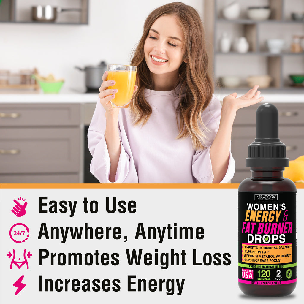 Fat Burning and Energy Drops Mia Adora
