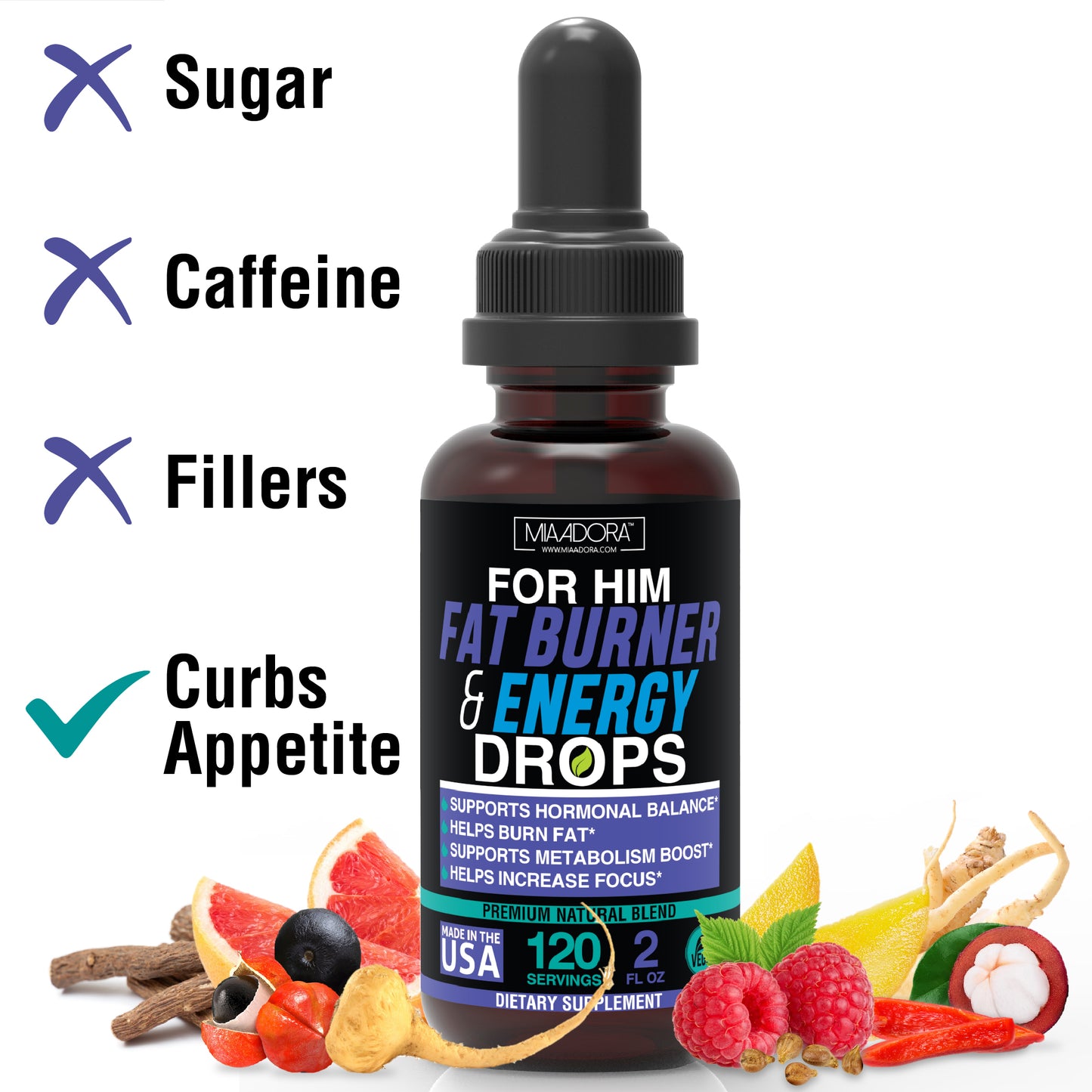 For Him - Fat Burner & Energy Drops