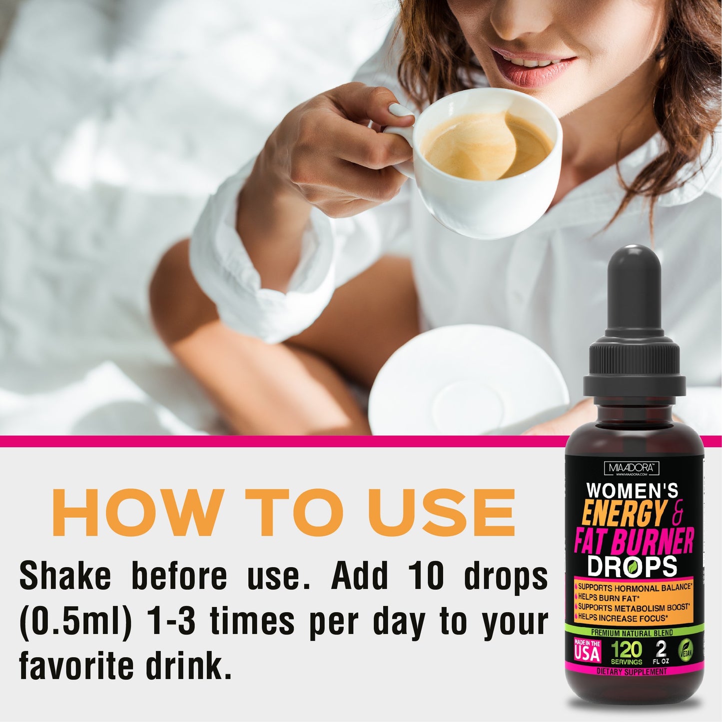 Fat Burner & Energy Drops - The Perfect Combo