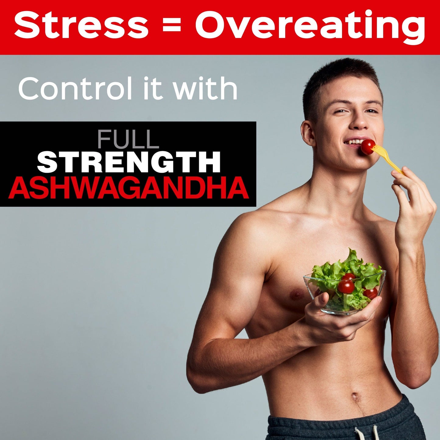 Premium Organic Ashwagandha - For Men