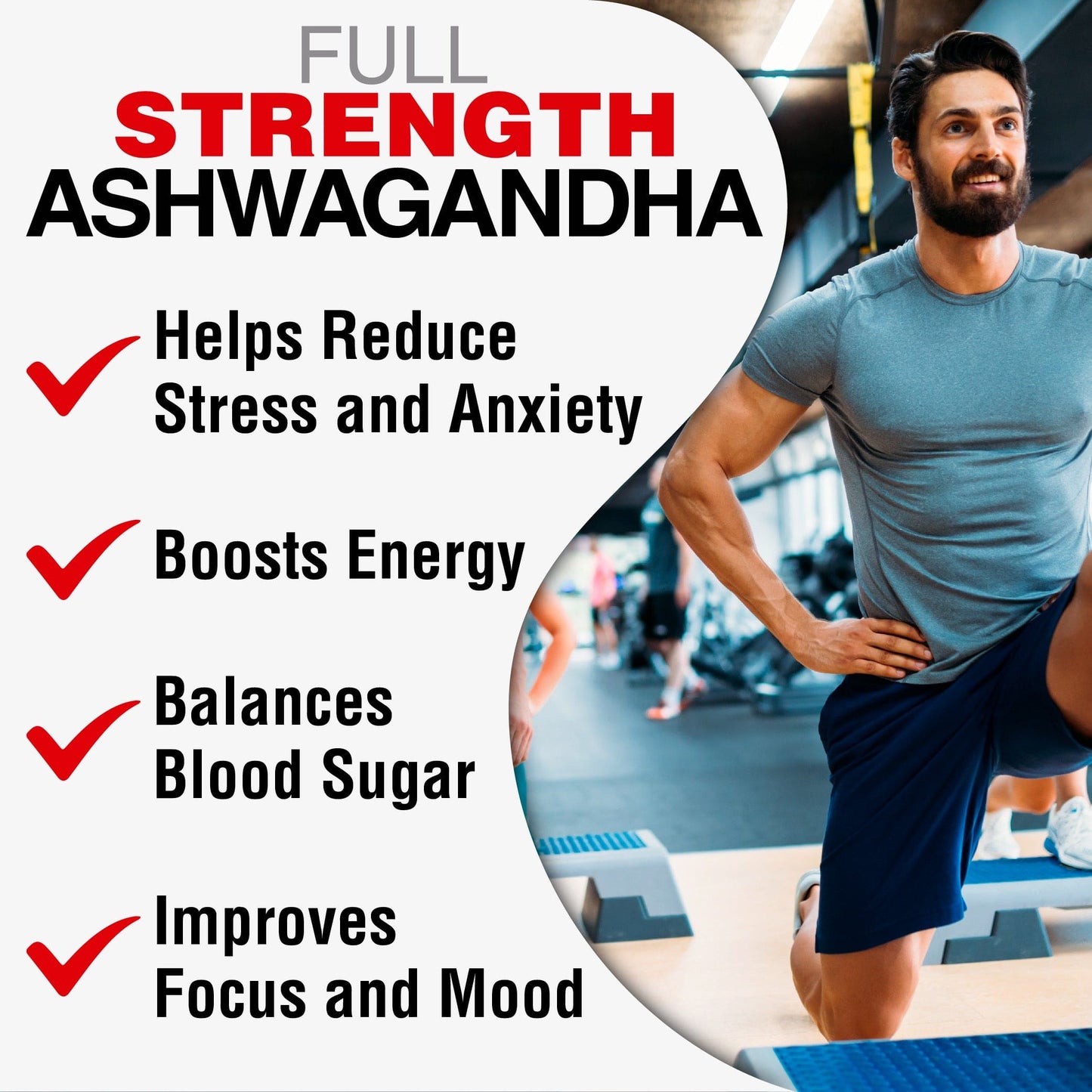 Premium Organic Ashwagandha - For Men