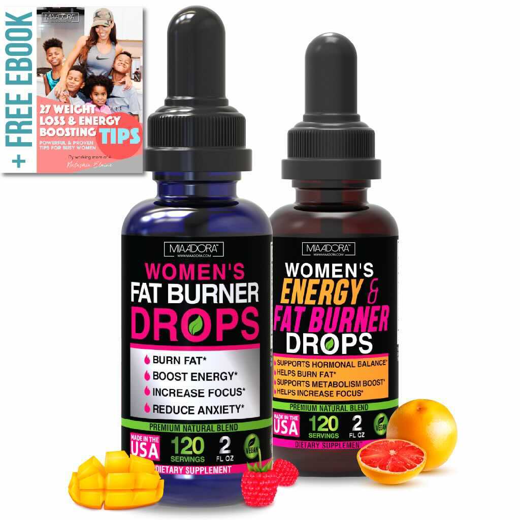 Fat Burner & Energy Drops - The Perfect Combo