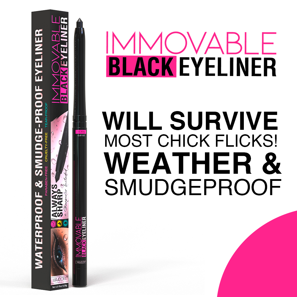 Immovable - Best Black Waterproof Eyeliner Pencil