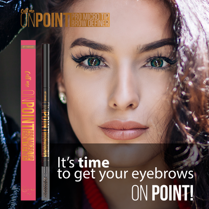 "On Point" Pro Micro Tip Eyebrow Pencil - Light Brown